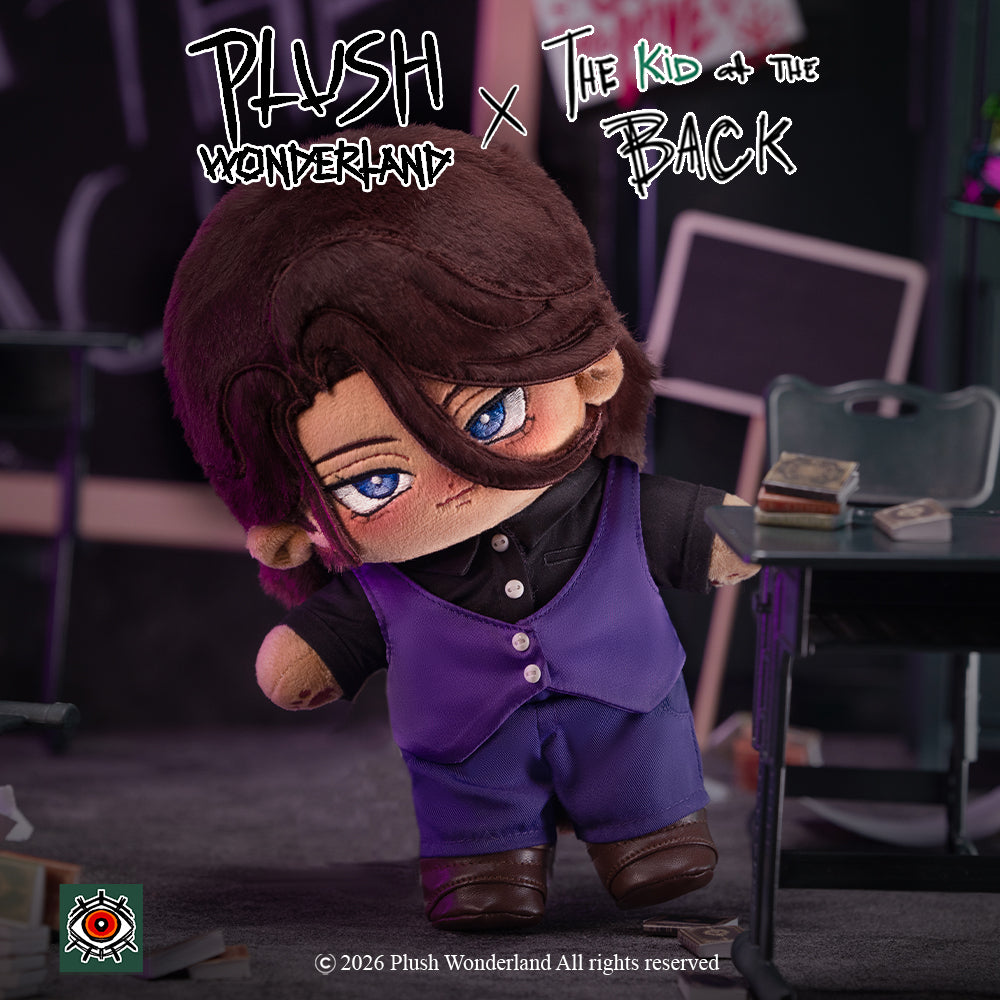 【PRESALE】【Authorized】PLUSH WONDERLAND The Kid at the Back Jericho Ichabod Plushie 20CM Cotton Doll Authorized