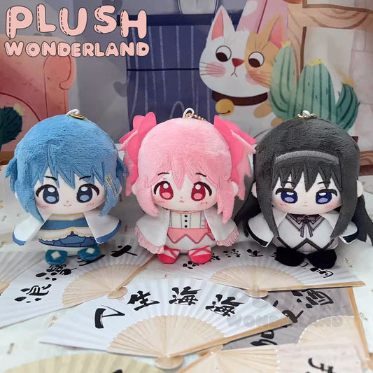 【INSTOCK】PLUSH WONDERLAND Anime Plushies Cotton Sitting Printed Body Doll 10 CM Pendant
