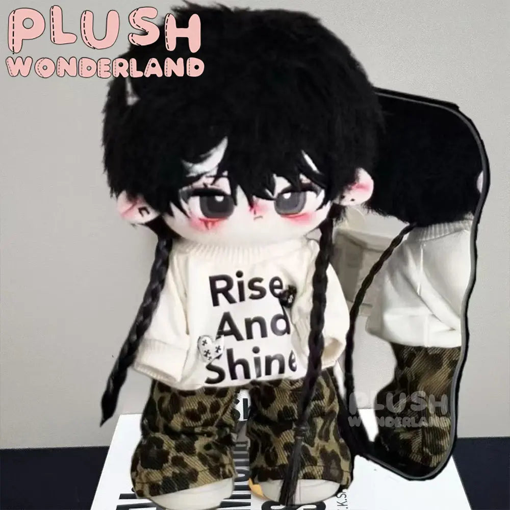 [20CM Doll Clothes] Black‑White Rhythm Sweet‑Cool Set