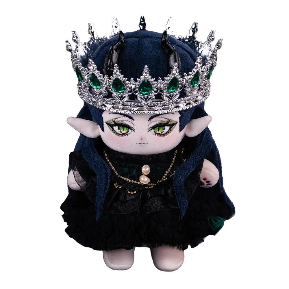 【PRESALE】PLUSH WONDERLAND Black Dragon Queen Plushie 20CM Cotton Doll FANMADE - plushwonderland