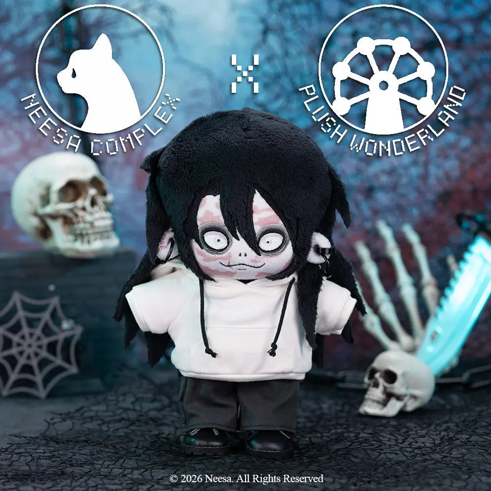 [Muñeca de 20 CM] [Autorizado] Fear Me [Simulador de citas de Jeff the Killer] Peluche de Jeff