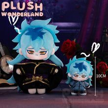 Load image into Gallery viewer, 【PRESALE】PLUSH WONDERLAND Blue Hair Printed Body Doll Plushie 10CM FANMADE
