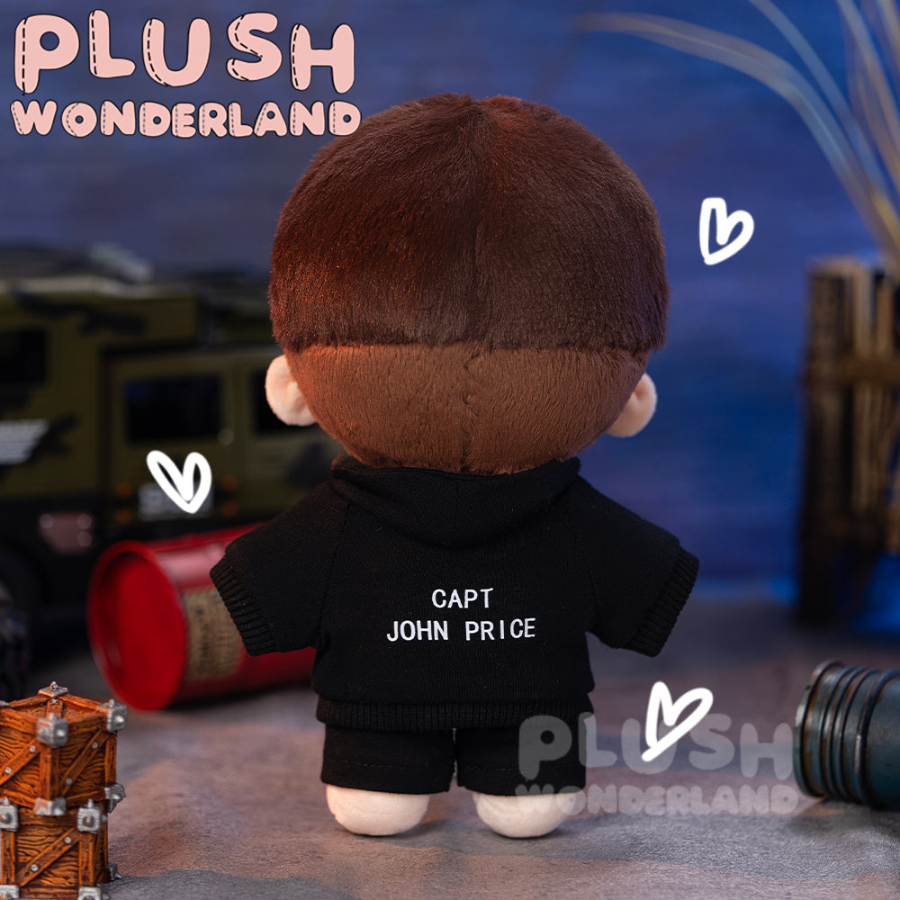 【Auf Lager】Plüsch-Wunderland-Kleidung für einen Mann mit Hut, Plüschtier aus Baumwolle, 20 cm, Kapuzenpullover, Fanartikel, Nachnahme