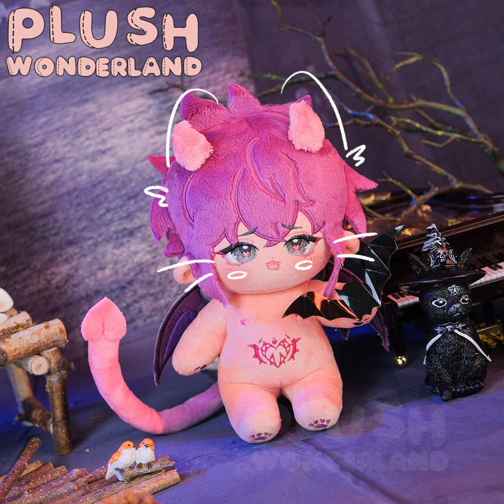 【Ausverkauft】PLUSH WONDERLAND Kleine Succubus-Plüschpuppe aus Baumwolle, 20 cm, Fan-Herstellung