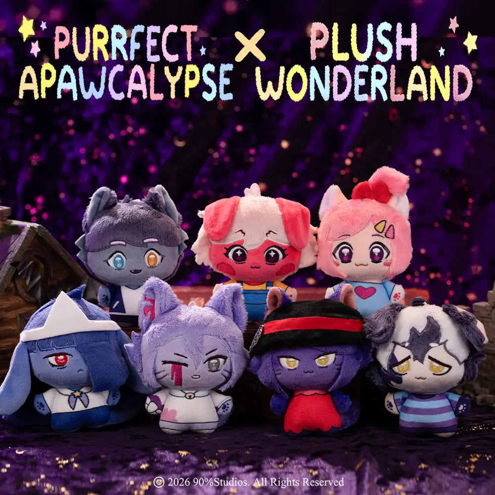 [10CM Doll] [Authorized] Purrfect Apawcalypse Plushie Keychain