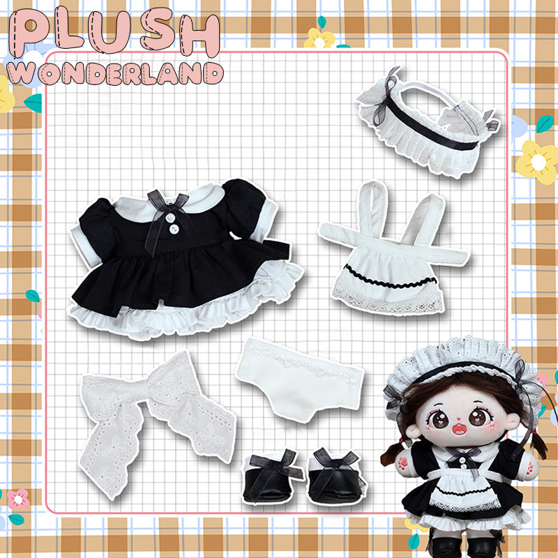 【IN STOCK】PLUSH WONDERLAND Doll Clothes 20CM Lolita Series Lace Maid