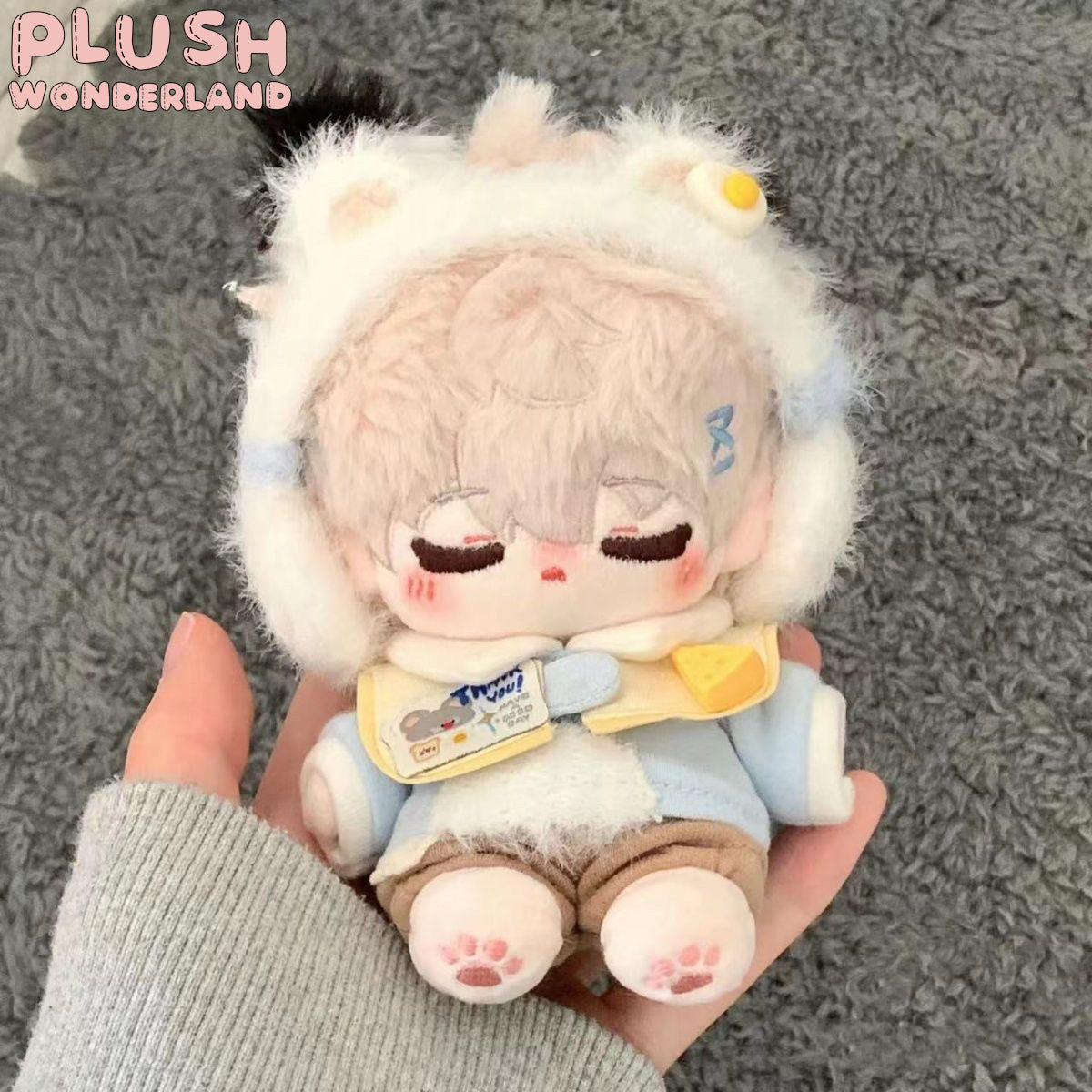 【INSTOCK】PLUSH WONDERLAND Cheese Snow Fluffy 10CM/20CM Doll Clothes