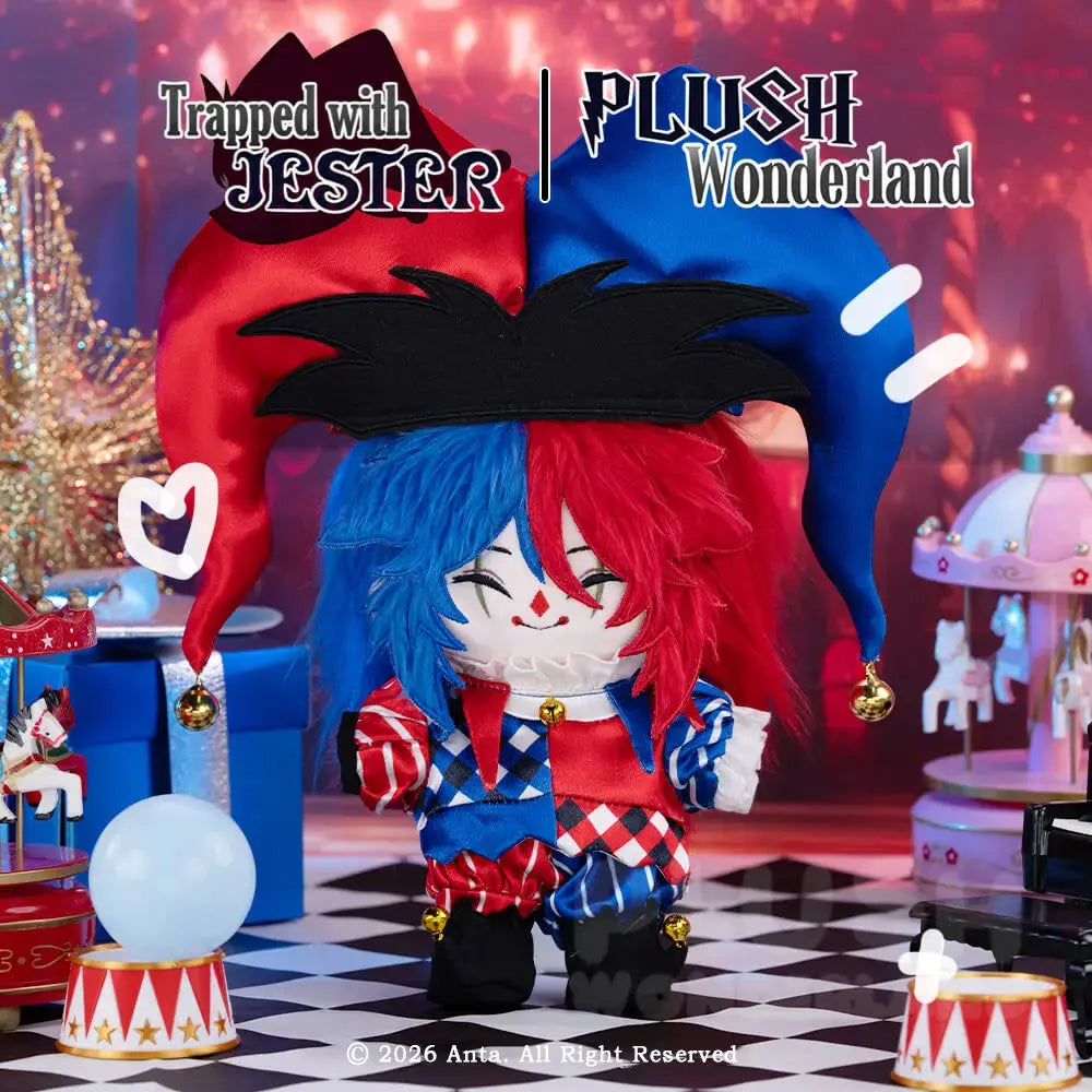 【In Stock】【Authorized】PLUSH WONDERLAND Trapped with Jester Jester Plushie Cotton Doll