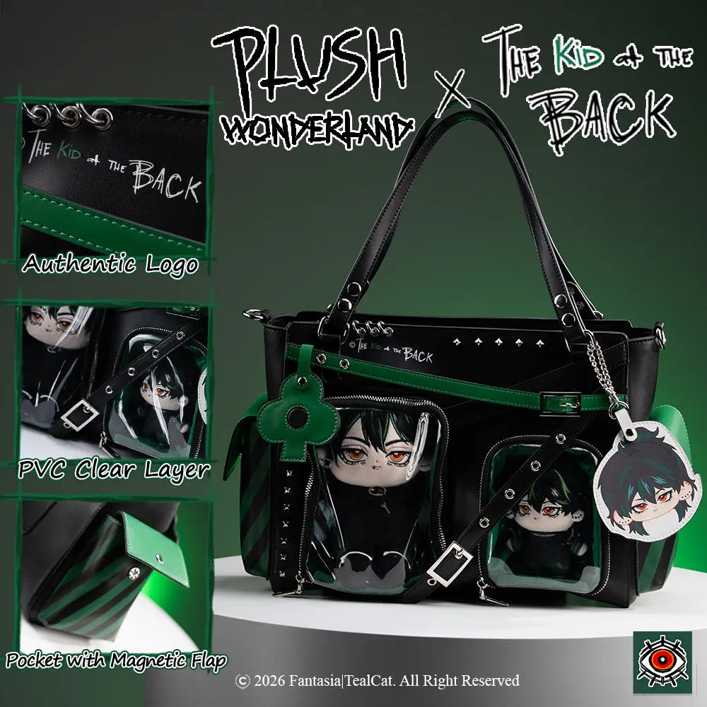【Authorized】【PRESALE】PLUSH WONDERLAND The Kid at the Back Solivan Brugmansia Impression Ita Bag   【Authorized】【PRESALE】PLUSH WONDERLAND The Kid at the Back Solivan Brugmansia Impression Ita Bag