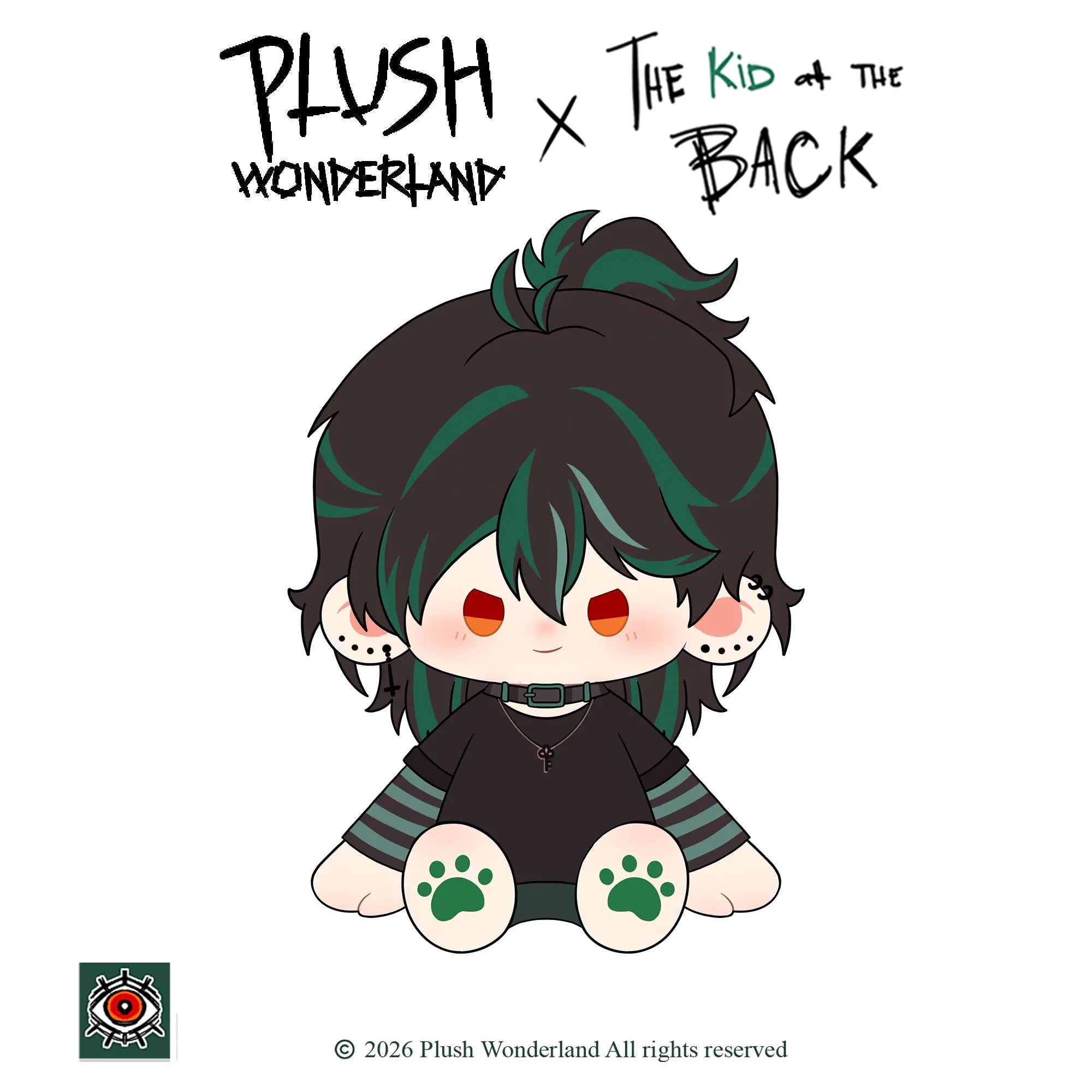 【Authorized】【PRESALE】PLUSH WONDERLAND The Kid at the Back Solivan Brugmansia Plushie 40CM Cotton Doll Authorized