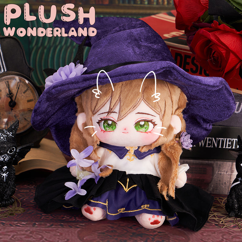 【Ausverkauft】Plüschtier „Wunderland Rose Witch“ aus Baumwolle, 20 cm, Fan-Herstellung