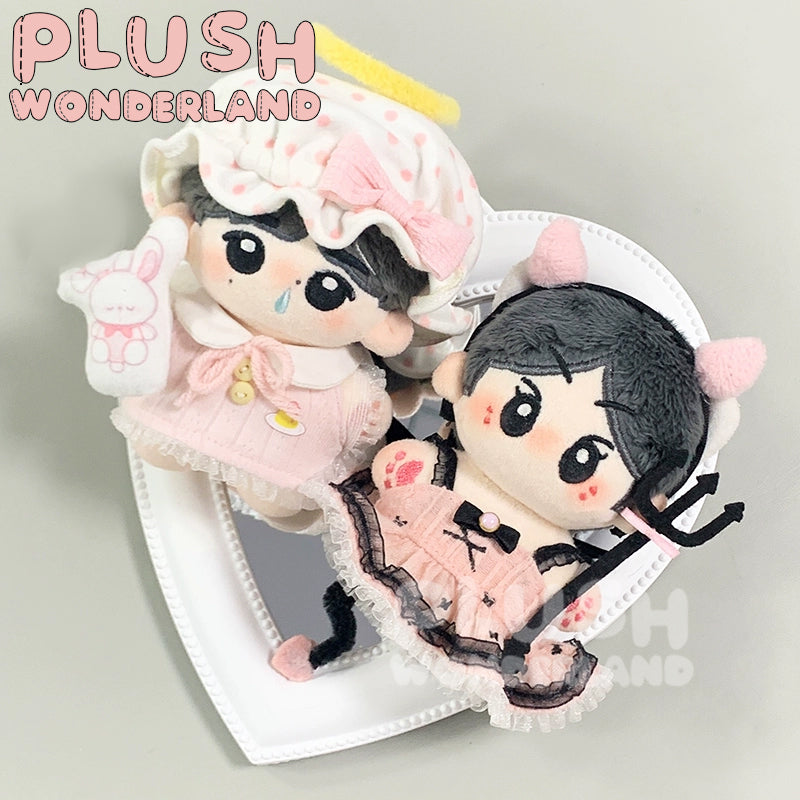【In Stock】PLUSH WONDERLAND Sleeping Angel And Dreaming Devil Plushies Cotton Doll Clothes 10CM