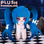 【PRESALE】PLUSH WONDERLAND Blue Twintails 20CM Cotton Doll FANMADE - plushwonderland