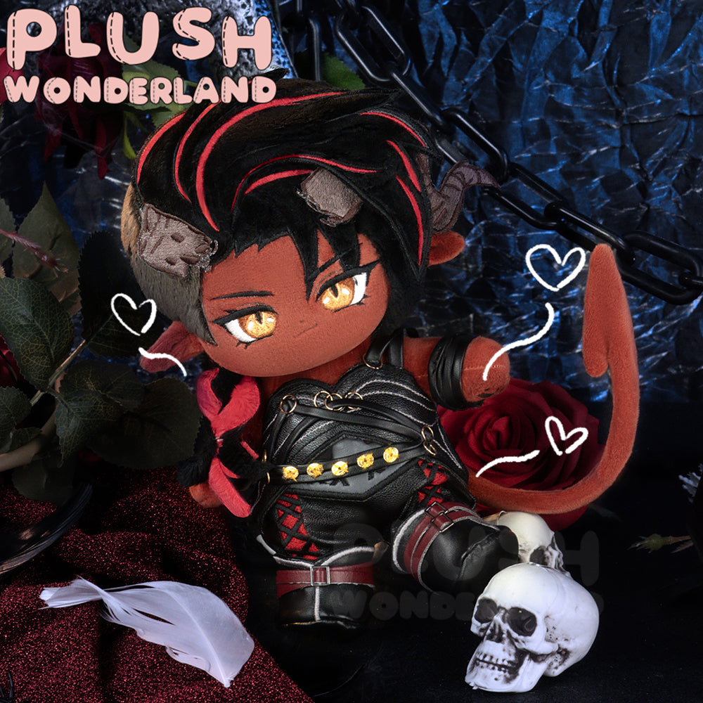 【Ausverkauft】Plüschtier „Crimson Warrior“ aus dem Wunderland, 20 cm, aus Baumwolle, hergestellt von Fans