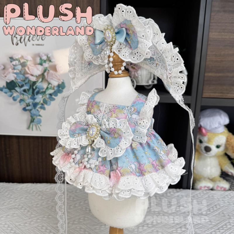 【SOFORT VERFÜGBAR】Kleid für Plüsch-Wunderland-Fantasy-Ponys (20 cm)