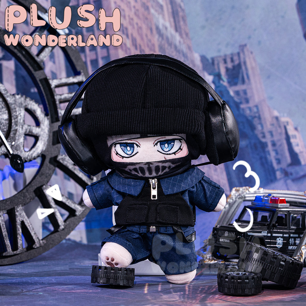 【Doll In Stock】PLUSH WONDERLAND Masked Soldier Plushie Cotton Doll 20CM FANMADE COD