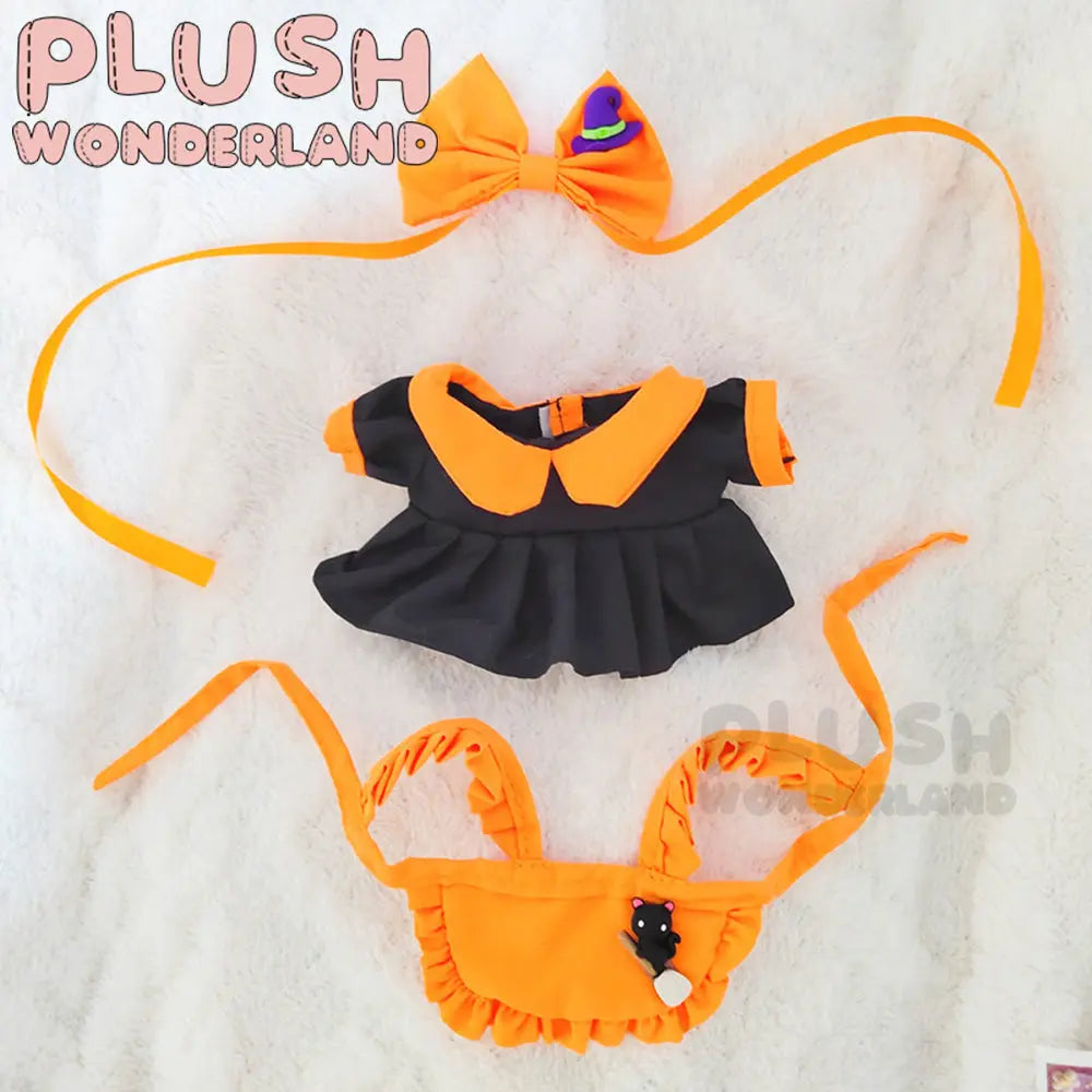 [20CM Doll Clothes] Black and Orange Halloween Set