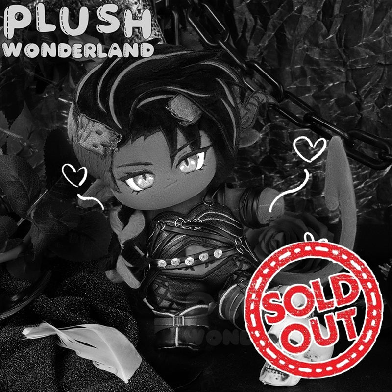 【Ausverkauft】Plüschtier „Crimson Warrior“ aus dem Wunderland, 20 cm, aus Baumwolle, hergestellt von Fans