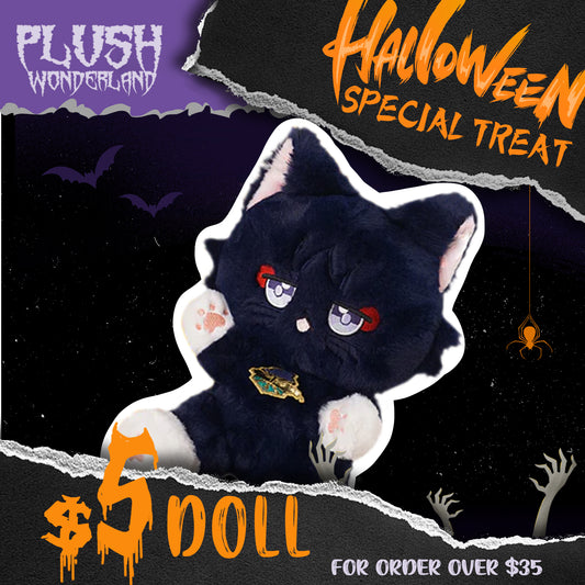 【Special Treat】【Only $5】PLUSH WONDERLAND 20CM Wanderer Cat Plushies FANMADE