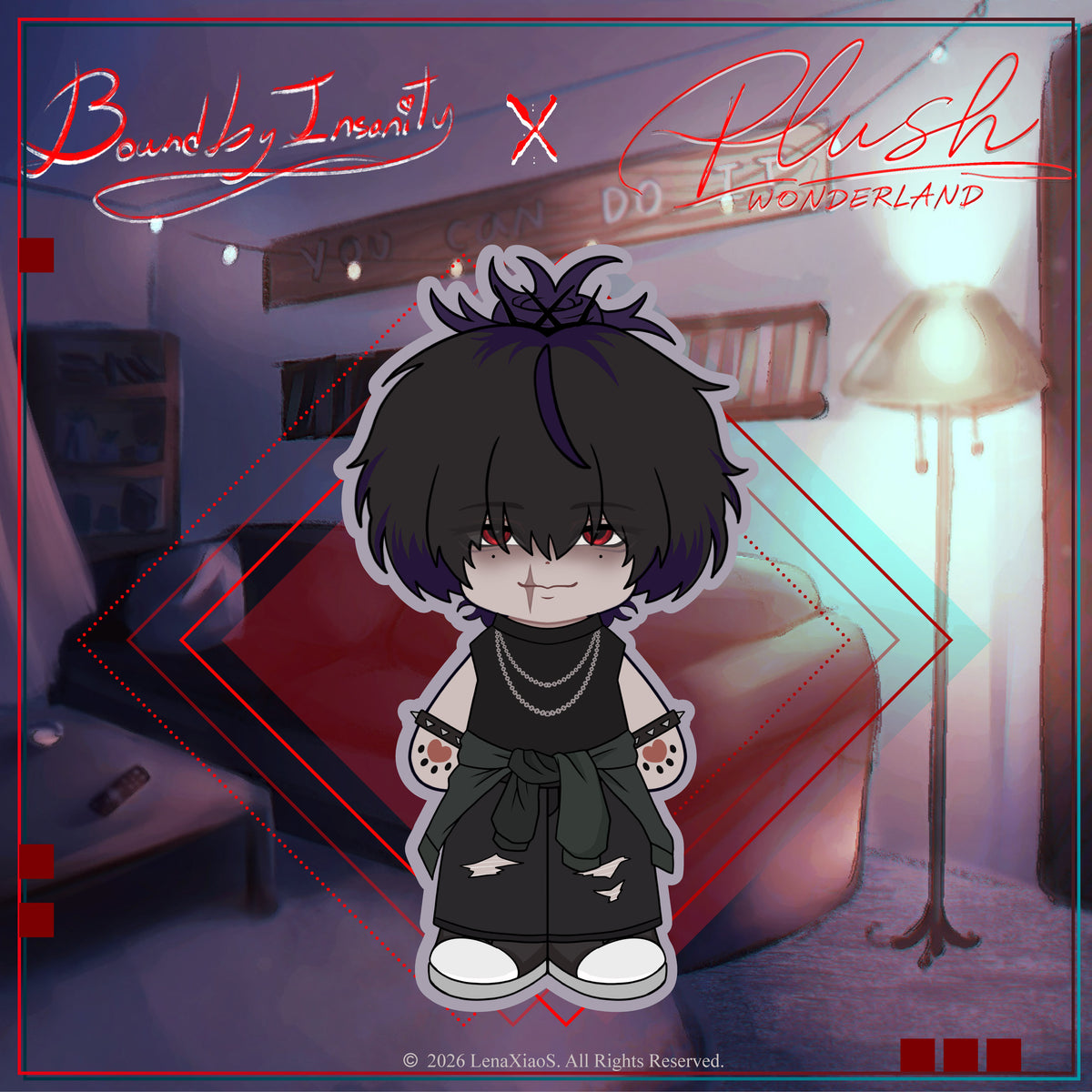 [20CM Doll] [Authorized] Bound By Insanity Miles Plushie