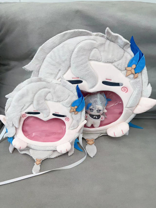 【IN STOCK】PLUSH WONDERLAND Genshin Impact Neuvillette Plushie Bag FANMADE Itabag
