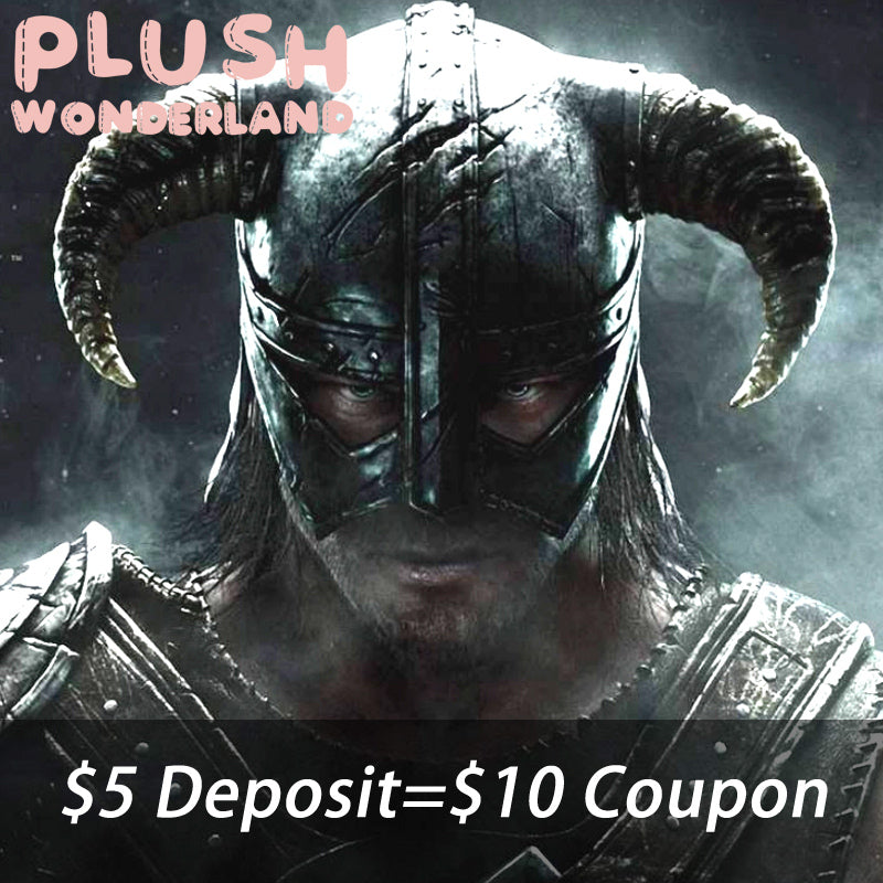 【INTEREST CHECK】【POLL】【DEPOSIT】PLUSH WONDERLAND Game The Elder Scrolls V: Skyrim The Last Dragonborn Ysmir Plushie 20CM Cotton Doll FANMADE Dovahkiin