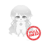 【Umfrage gescheitert】Plüschtier „Wunderland“ – Seraphic Plüschtier aus Baumwolle, 20 cm, Fanarbeit