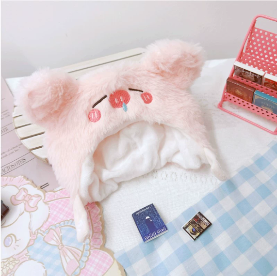 【INSTOCK】PLUSH WONDERLAND Animal Headgear 20CM Doll Accessory