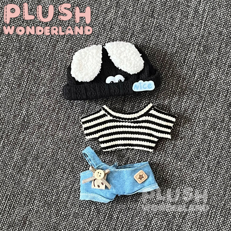 【In Stock】PLUSH WONDERLAND Striped T-shirt Plushies Cotton Doll Clothes 10CM