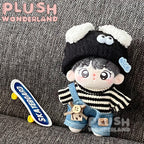 【In Stock】PLUSH WONDERLAND Striped T-shirt Plushies Cotton Doll Clothes 10CM