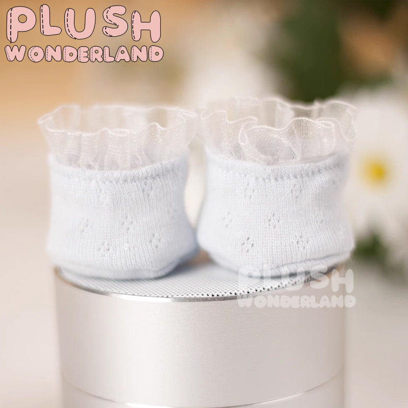 【In Stock】PLUSH WONDERLAND 20cm Plushies Cotton Doll Lace Socks Prop Accessories