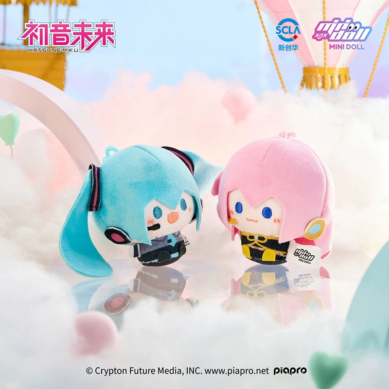 【PRESALE】PLUSH WONDERLAND MIKKU 8CM  Round and Fluffy Pendant Doll Plushies