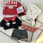 【IN STOCK】PLUSH WONDERLAND Vintage Cool Dog Hoodie 20CM Doll Clothes - plushwonderland