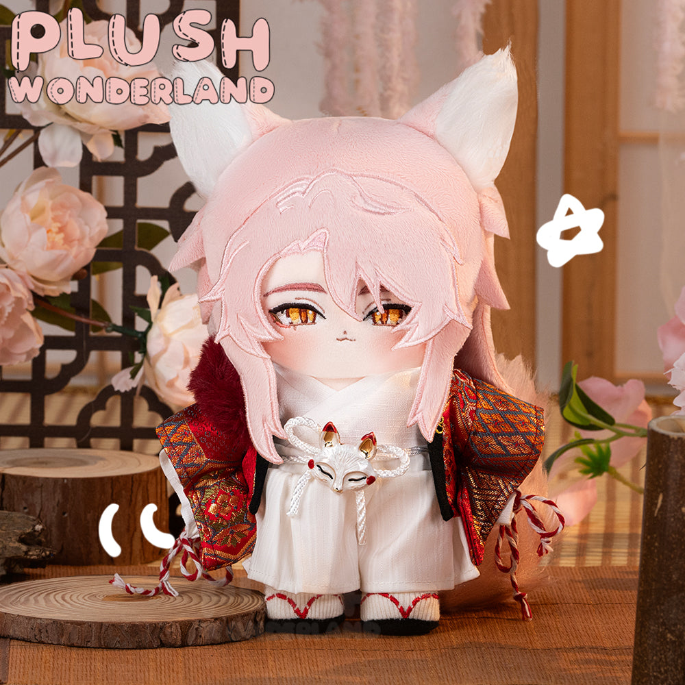 【Last Batch】【Few INSTOCK】PLUSH WONDERLAND pink fox Plushie 20CM Doll FANMADE Spicy Strategist