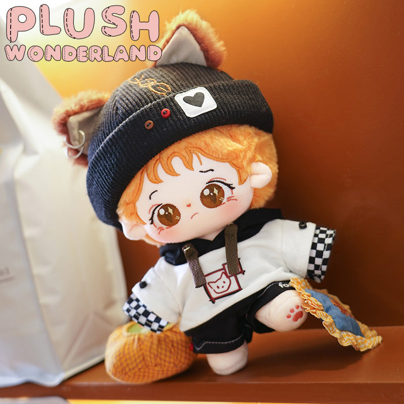 【INSTOCK】PLUSH WONDERLAND Hip Hop Fox Doll Clothes Plushie 20CM Cool