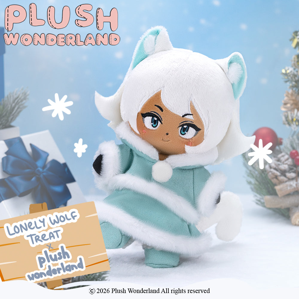 【PRESALE】【Authorized】PLUSH WONDERLAND Lonely Wolf Treat Moxie 20CM Plushie Cotton Doll