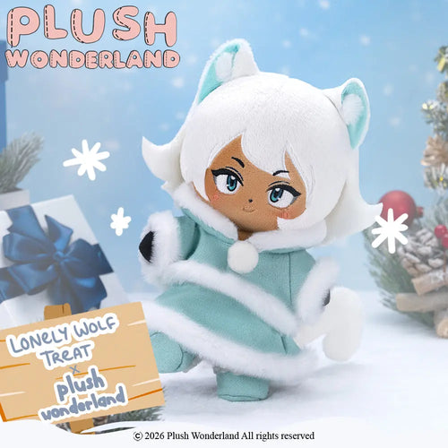 【In Stock】【Authorized】PLUSH WONDERLAND Lonely Wolf Treat Moxie 20CM Plushie Cotton Doll