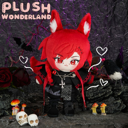 【Sold Out】PLUSH WONDERLAND Red Cat Plushies Cotton Doll 20CM FANMADE