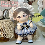 【Auf Lager】Plüschpuppe „Alice im Wunderland“ – Blaues Petticoat-Kleid für 20 cm große Puppen