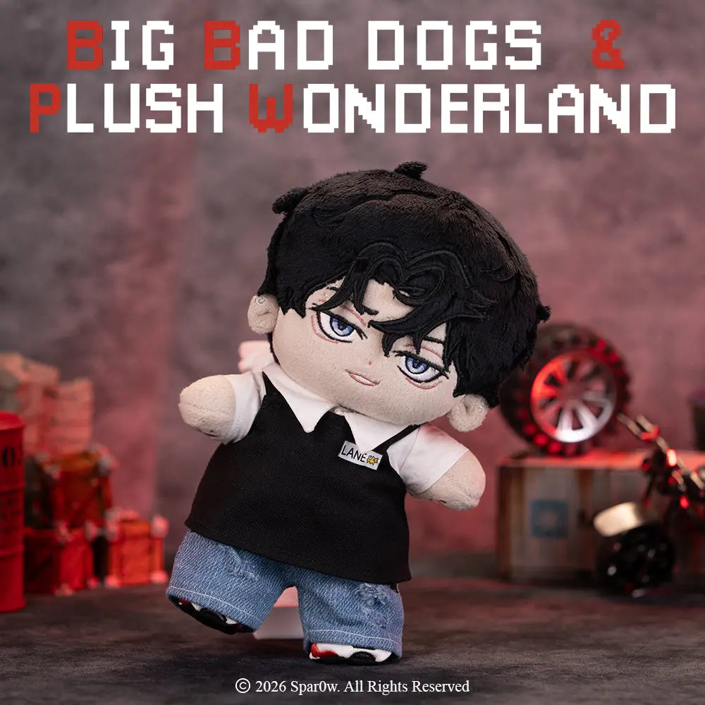 [20CM Doll] [Authorized] Big Bad Dogs Lane Plushie