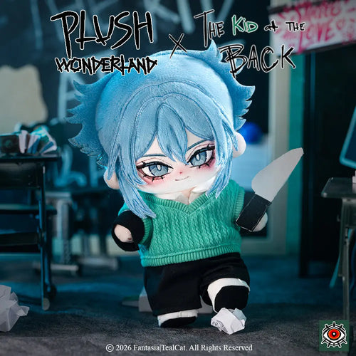 【Auf Lager】【Autorisierter Händler】PLUSH WONDERLAND The Kid at the Back Hyugo Plüschtier 20 cm Puppe (autorisiert)