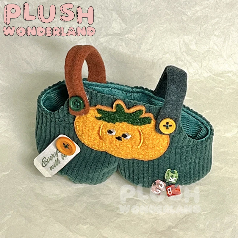 【Auf Lager】Plüschtiere aus dem Wunderland: Obst- und Gemüseoveralls, 15 cm/20 cm, aus Baumwolle