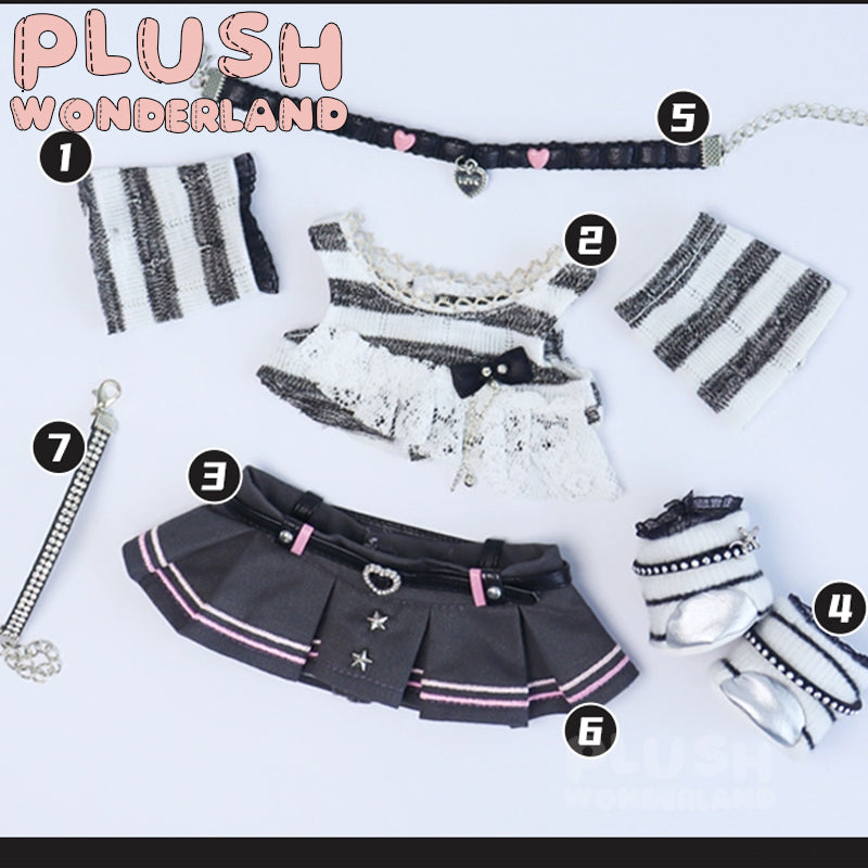 【INSTOCK】PLUSH WONDERLAND Punk Cool Set 20CM Doll Clothes