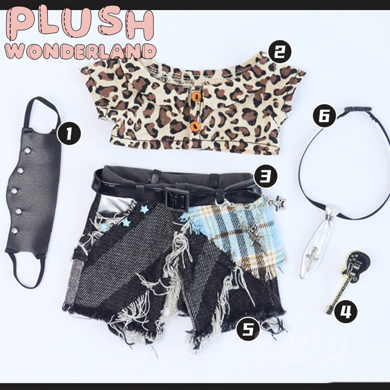 【INSTOCK】PLUSH WONDERLAND Punk Cool Set 20CM Doll Clothes