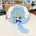 Blue Plush Coin Purse