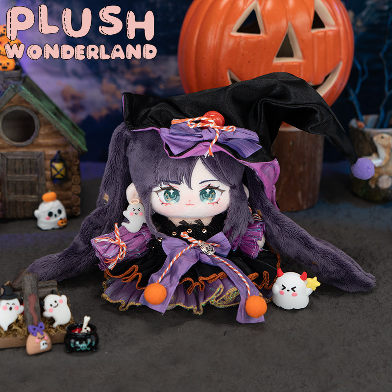 【IN STOCK】PLUSH WONDERLAND Doll Clothes 20CM Halloween Apprentice Witch Girl