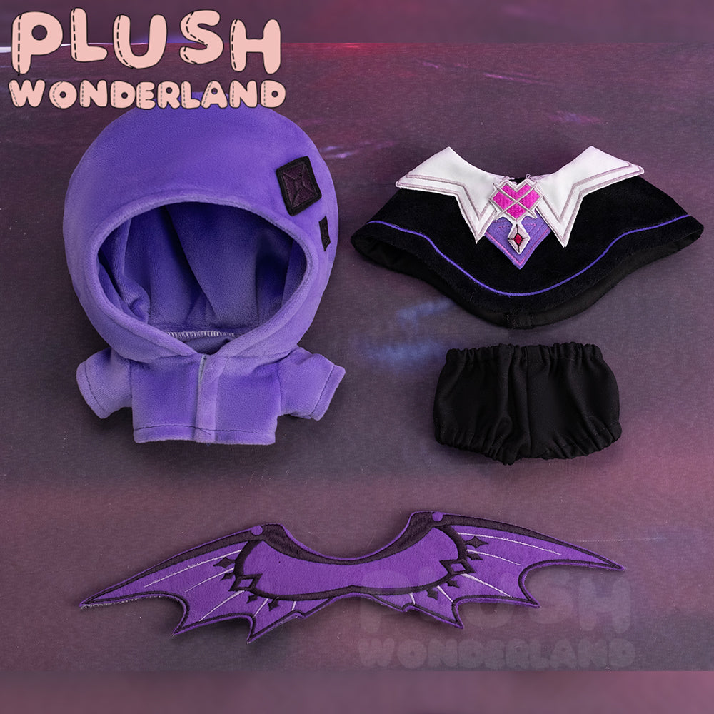 【VORVERKAUF】Plüschtier WUNDERLAND mit lila Haaren, 20 cm, aus Baumwolle