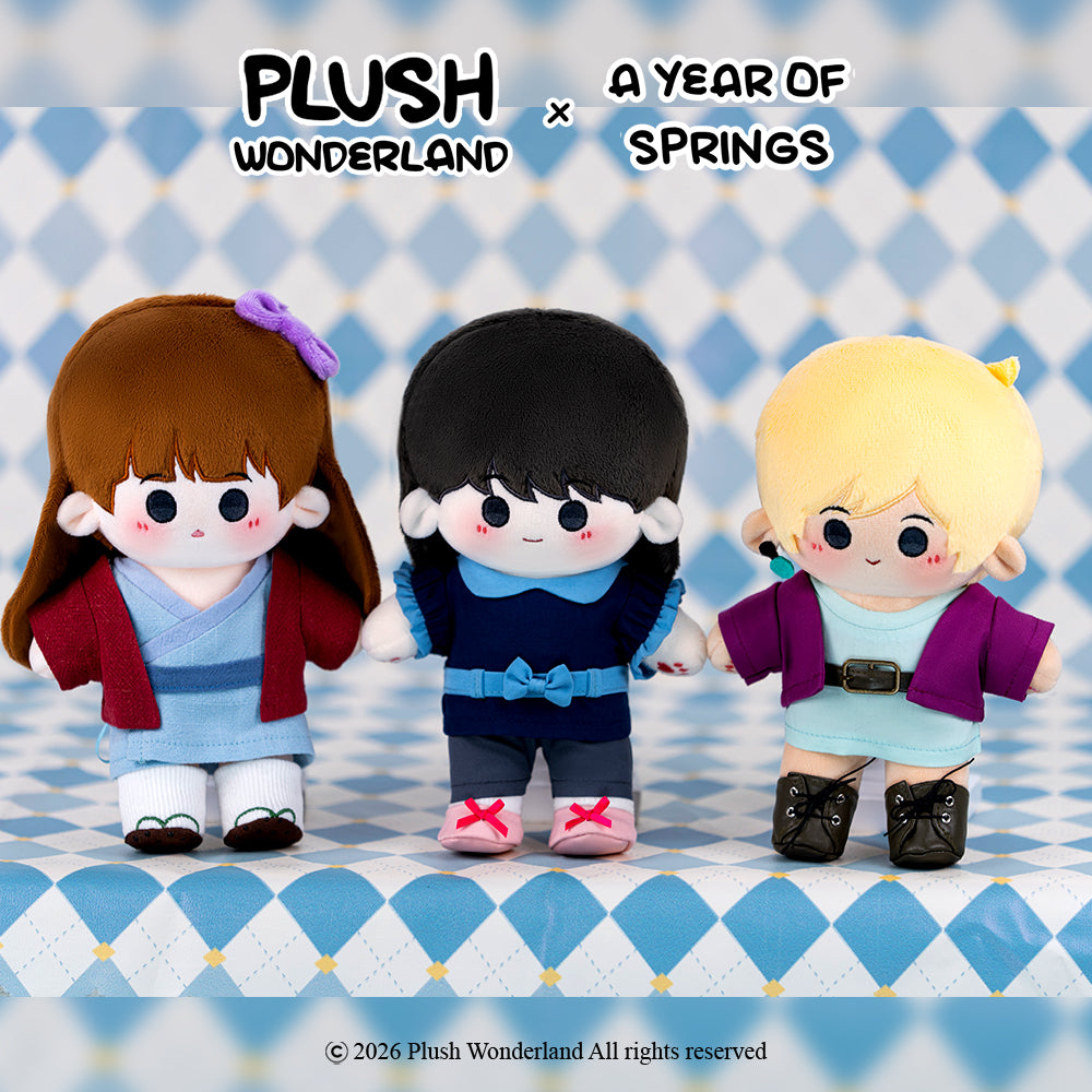 【PRESALE】【Authorized】PLUSH WONDERLAND A Year Of Springs Haru 20CM Plushie Cotton Doll