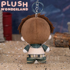 【VORVERKAUF】【10CM Puppe】Plüsch-WUNDERLAND Niedlicher Antennenhelm 10CM bedruckte Puppenkörper-Anhänger-Schlüsselanhänger FANMADE