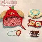 【IN STOCK】PLUSH WONDERLAND Cute Little Apple Dog Plushies Cotton Doll Clothes 20CM
